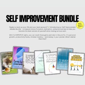 Self Improvement eBook Bundle (With Resell Rights)
