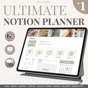 Ultimate Notion Planner – Digital Life Organizer
