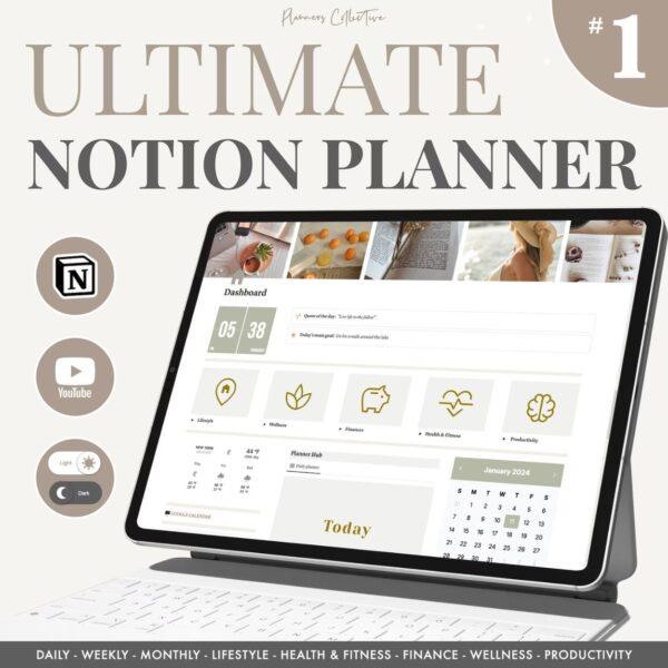 Ultimate Notion Planner – Digital Life Organizer