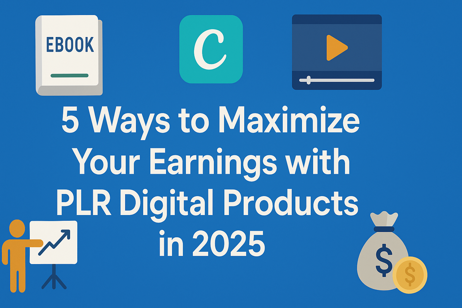 Passive Income with Digital Products: 5 PLR Strategies for 2025